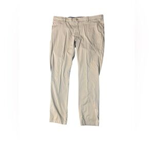 Men’s Ballin Pants Size 42 Modern Fit Atwater Khaki Beige Business Casual Career